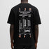 CAMISETA NEGRA TEE RECORDS BOSS